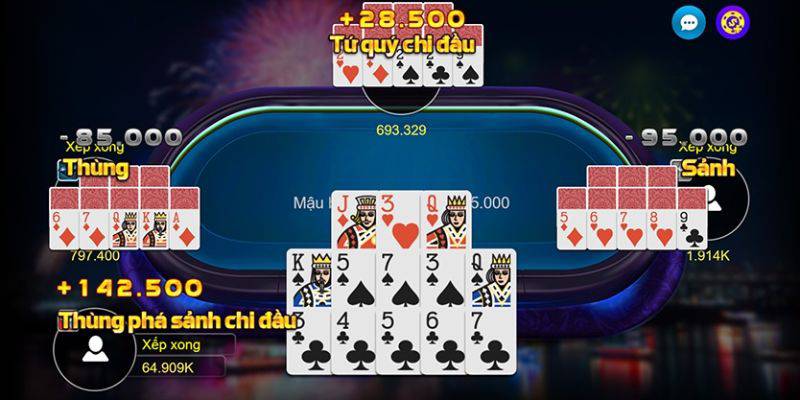 Các Chiến Thuật Xếp Bài Mậu Binh Hiệu Quả